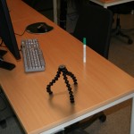 gorillapod på bord